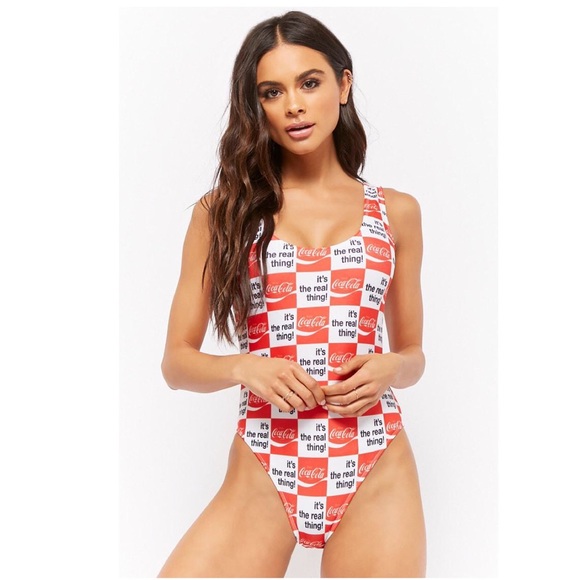 NWT Coca-Cola Stretch bodysuit - Picture 1 of 8